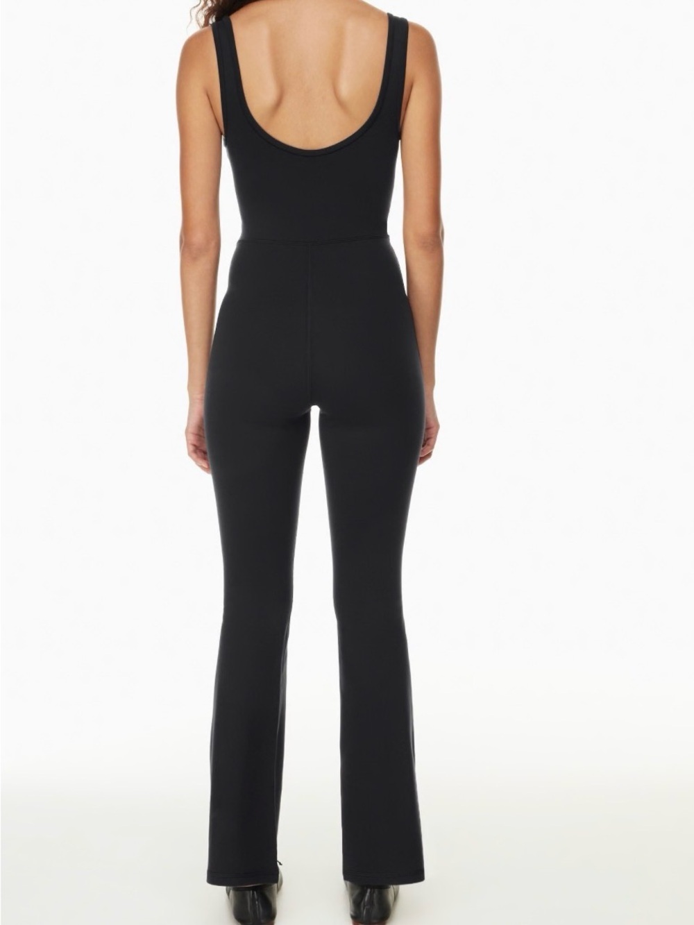 Wilfred Free Agrio Flare Black Pilates Yoga Jumpsuit Medium - Picture 2 of 8